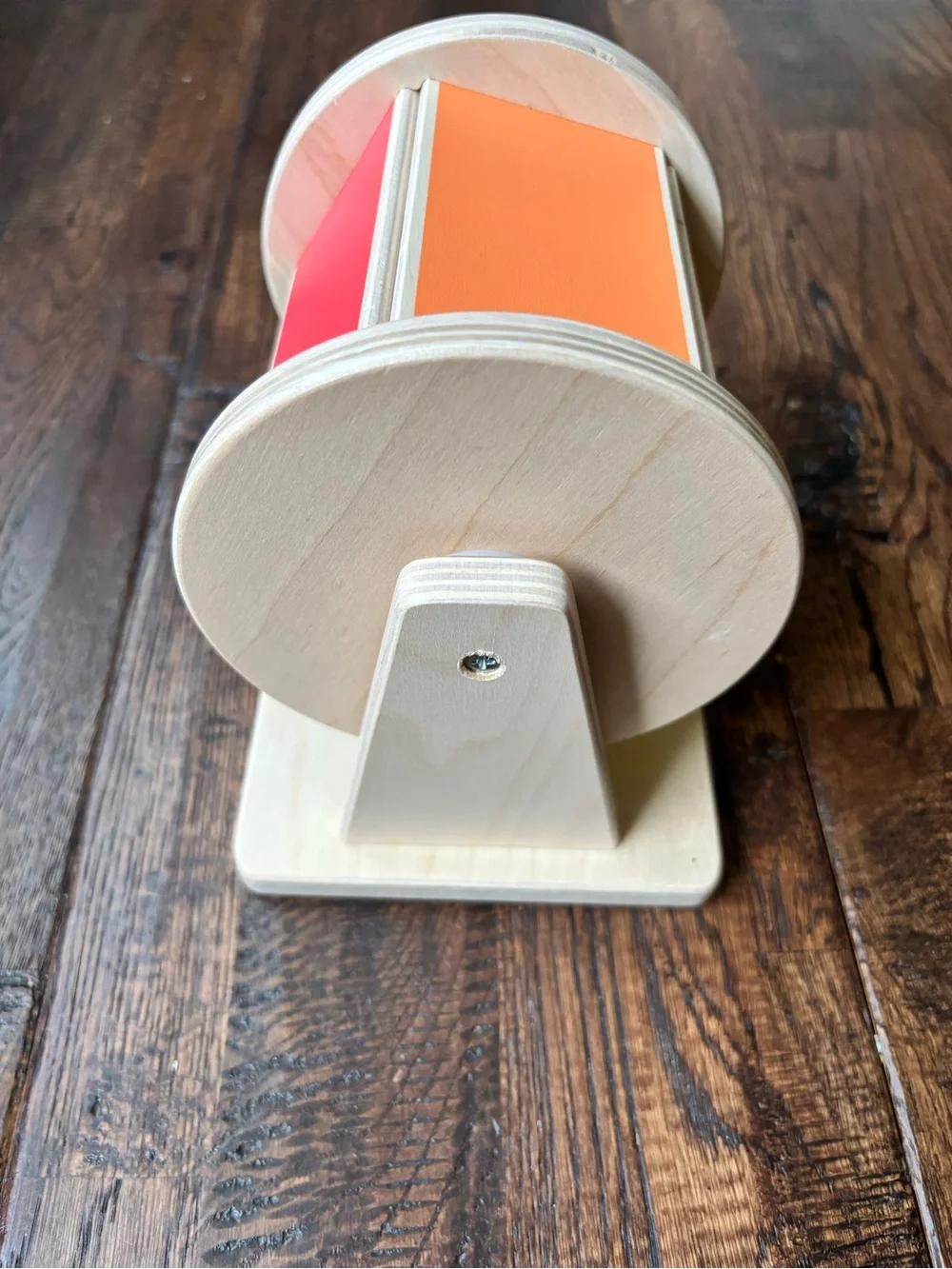 Lovevery spinning rainbow toy from the senser play kit